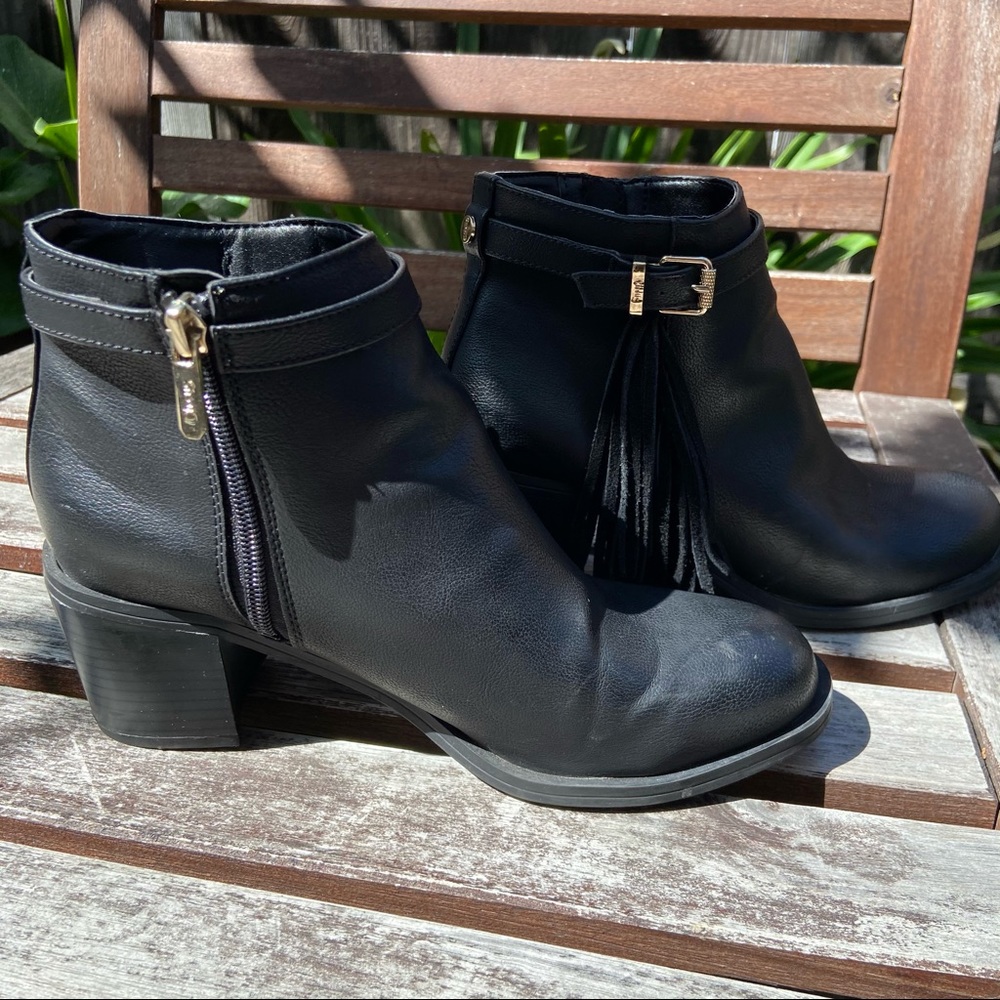 Circus women boots black with tassels - Picture 6 of 7
